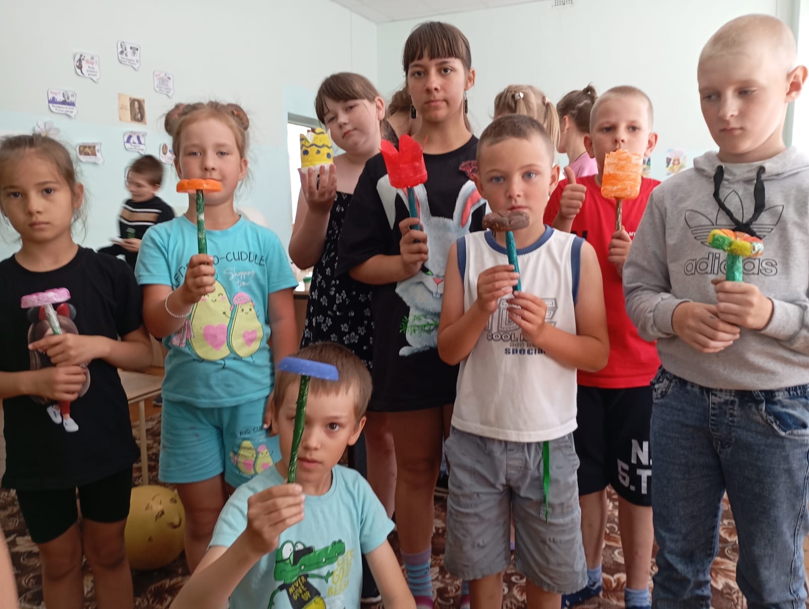 В пришкольном летнем лагере прошёл  тематический день &amp;quot;Прикладное творчество и народные ремёсла&amp;quot;..